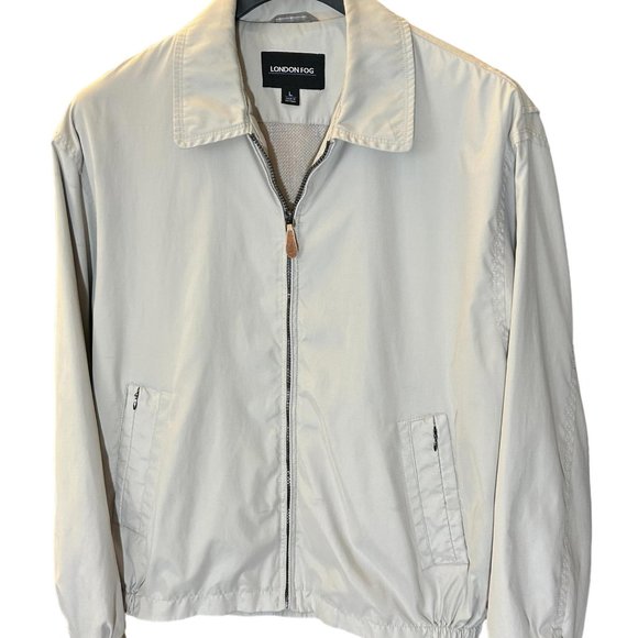 London Fog Men's (L) Casual/Golf Lightweight Jacket Zip-Up Lined. Retail: $105 - Picture 1 of 10